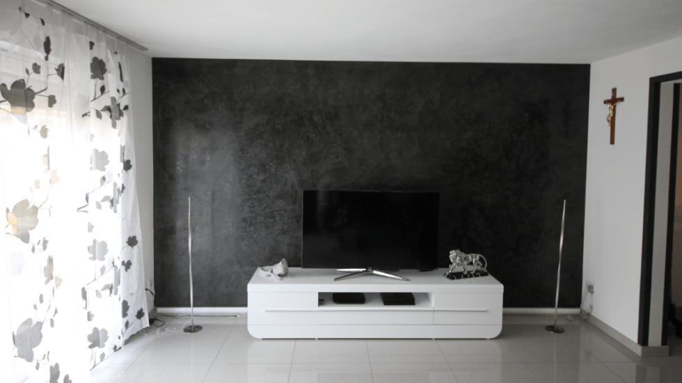 Wohnzimmerwand: Die moderne fugenlose Wandgestaltung | Malerbetrieb Ingo Häusler Heilbronn