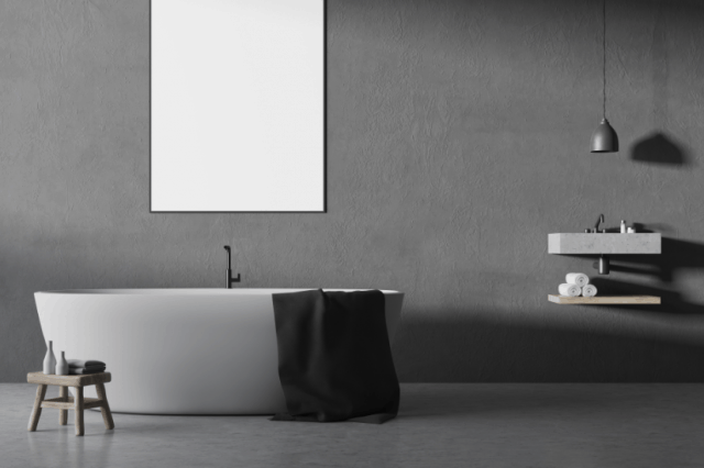 Schlichtes zeitloses Design an der Wand mit Hilfe der fugenlosen Oberflächen | Malerbetrieb Ingo Häusler Heilbronn