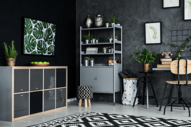 Farbiger Blickfang im Wohnzimmer: Die fugenlose Wandgestaltung | Malerbetrieb Ingo Häusler Heilbronn