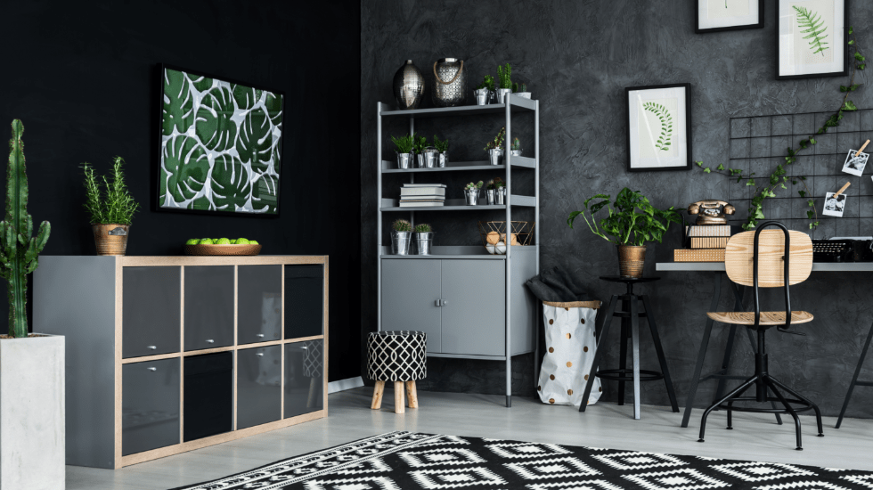 Farbiger Blickfang im Wohnzimmer: Die fugenlose Wandgestaltung | Malerbetrieb Ingo Häusler Heilbronn